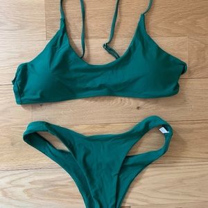 Sexy Green Bikini